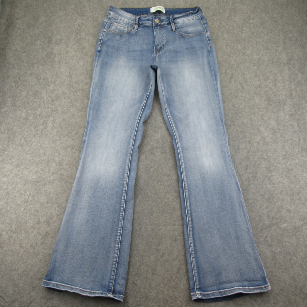 Telepatia Womens Bootcut Jean Size 9/29 (Measures 29x31) Light Wash Stretch - Picture 1 of 11